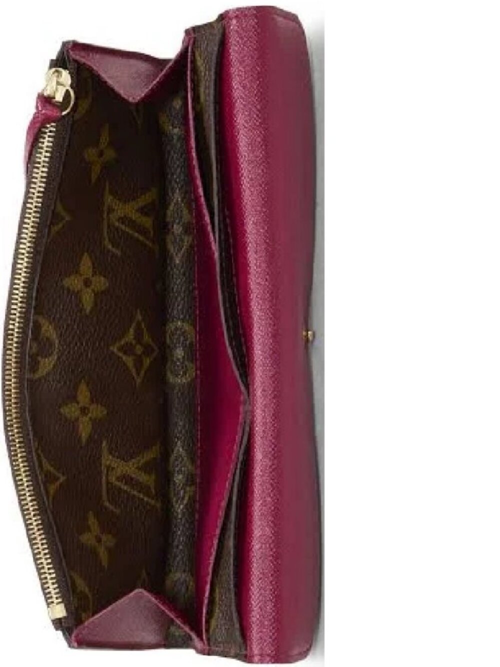 Louis Vuitton Women's Monogram Canvas Emilie Wallet - Picture 2 of 4